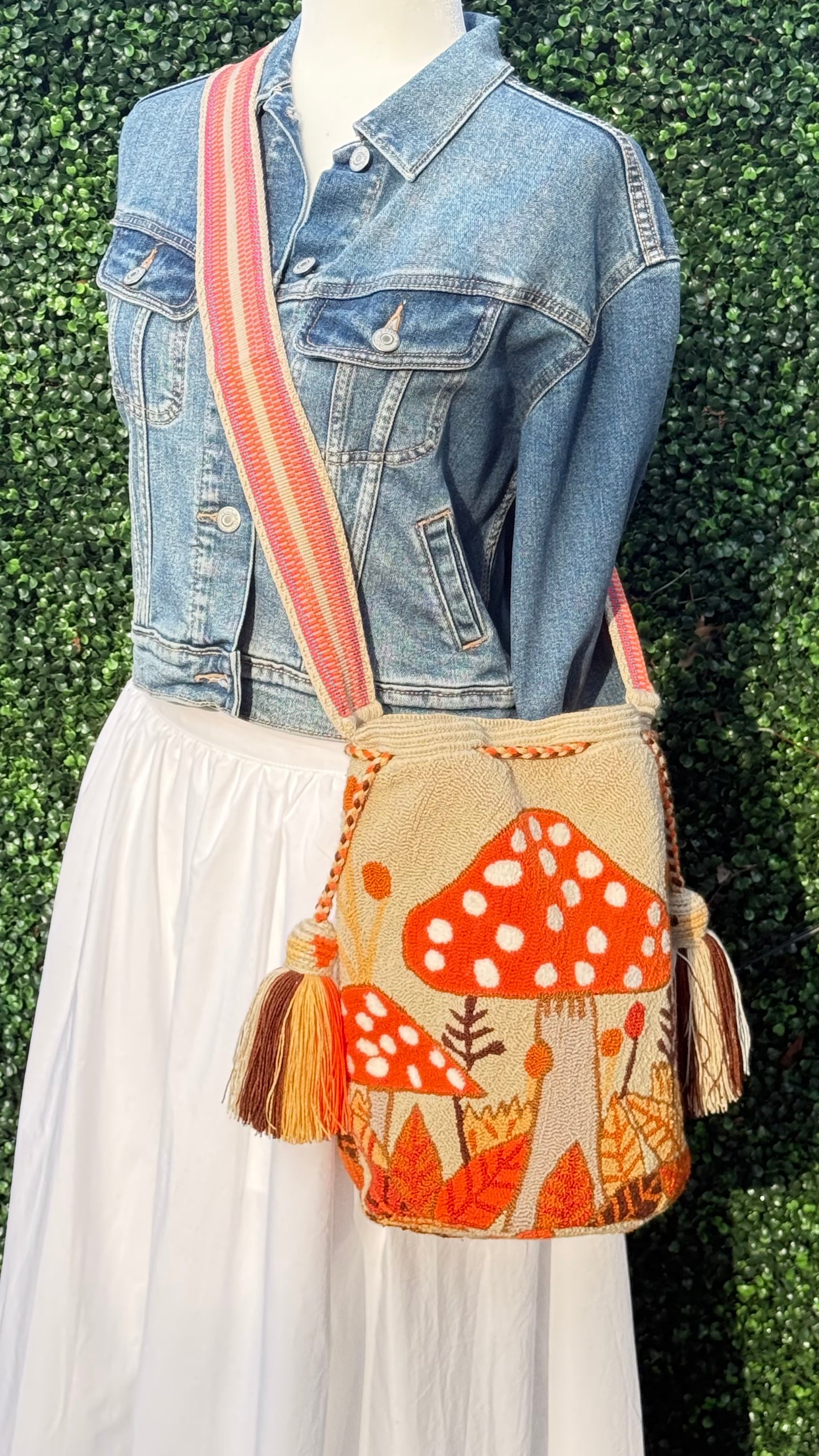 “Mushroom Magic” Bucket Bag